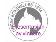 Presentasjon av vinnere på spesialutstilling i Lom Lørdag 11.05.2024