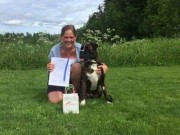 Hokksund 18.06.2016 - Hokksund og omegn hundeklubb - Rallylydighet klasse 1_