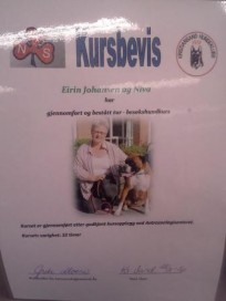 Niva v d Hundestaffel Nord 280816 Diplom