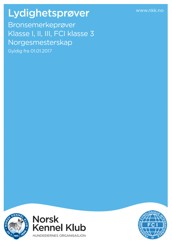 Regler Lydighetsprøver 01012017-I Bruk